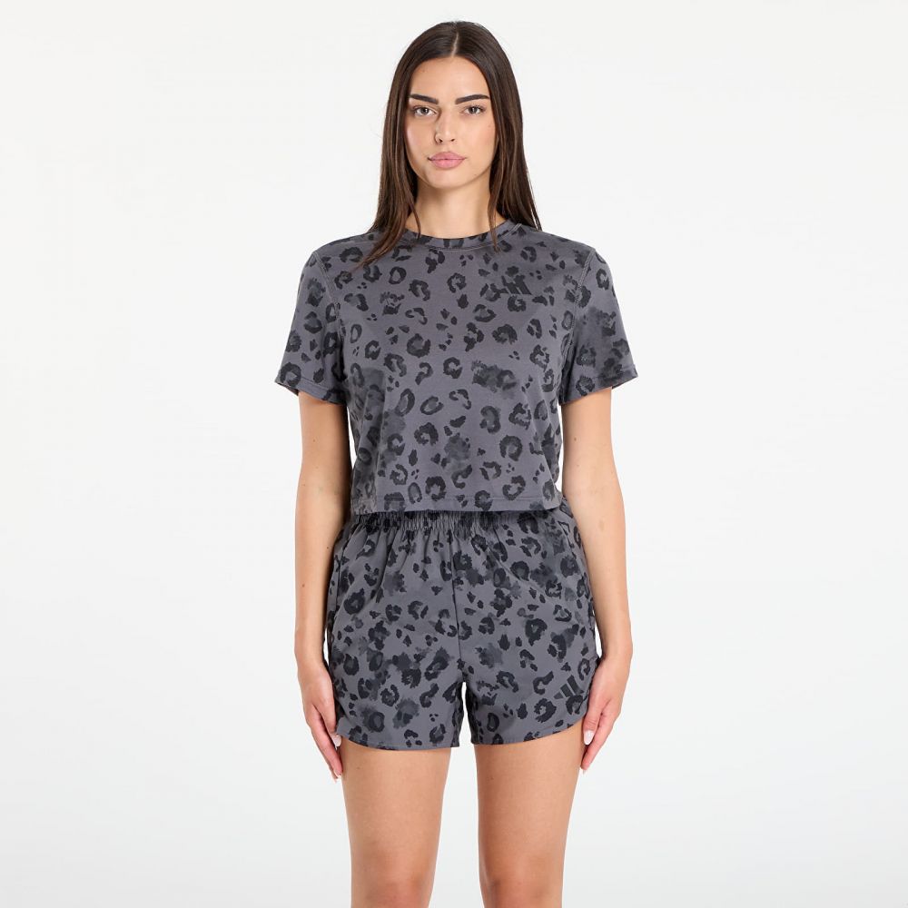 Tričko adidas We T-Shirt Aop Grey Five/ Print L