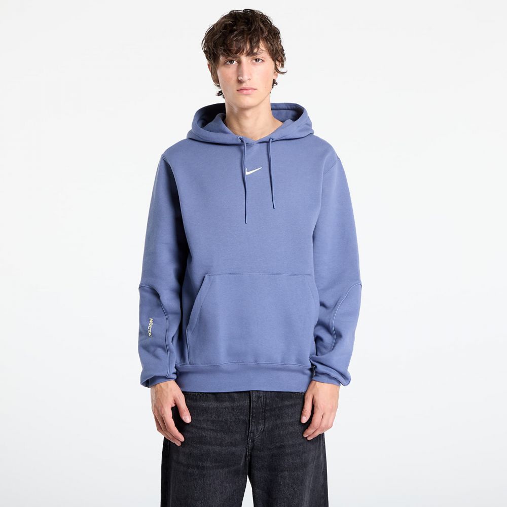 Mikina Nike x NOCTA Fleece CS Hoodie Diffused Blue/ Diffused Blue/ Citron Tint L
