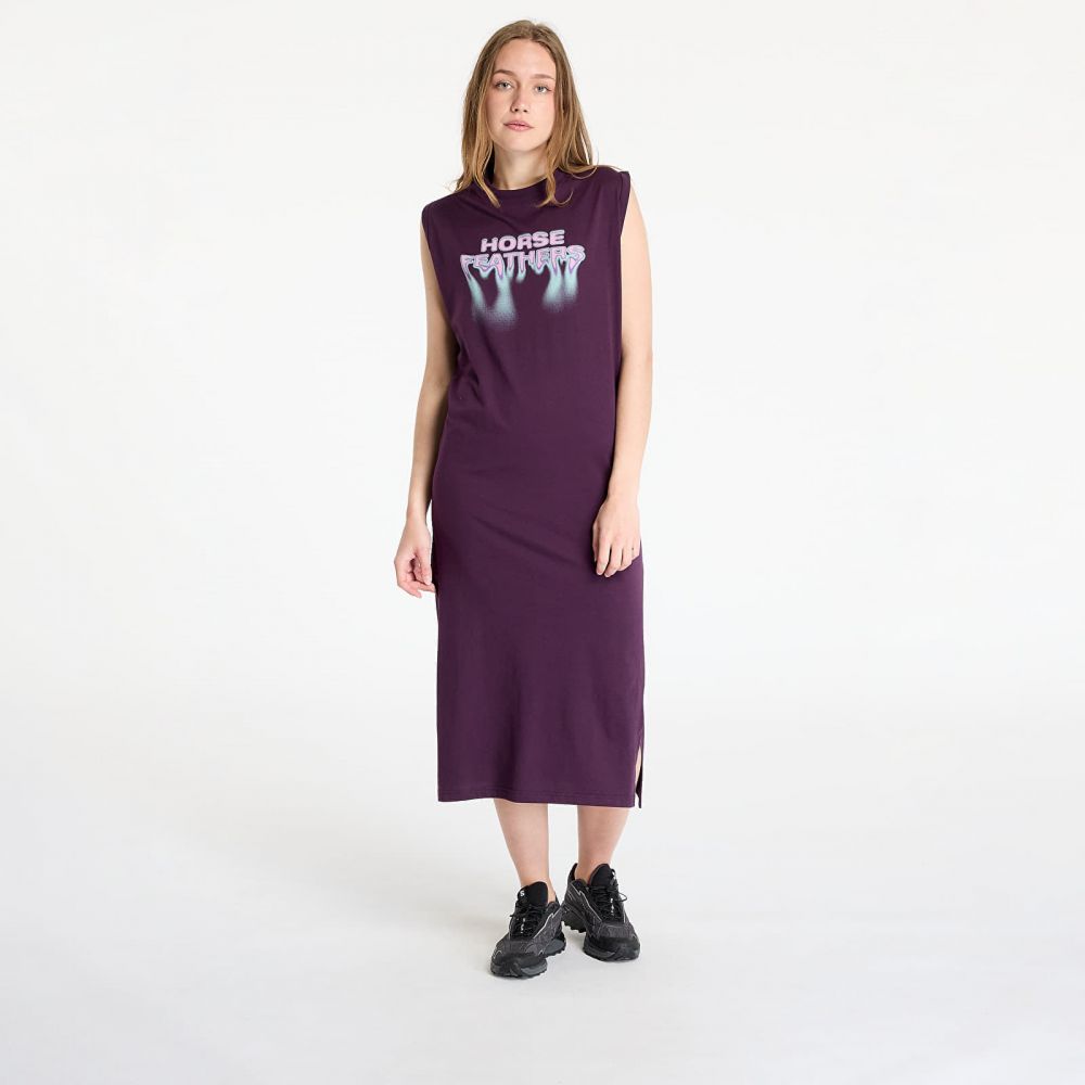 Horsefeathers Mary Dress Blackberry L