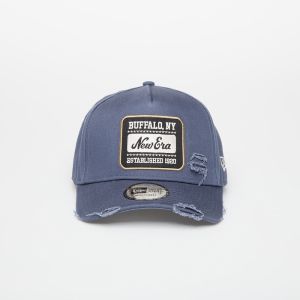 Šiltovka New Era Buffalo NY 9FORTY Aframe Patch Distressed Snapback Cap Blue Universal