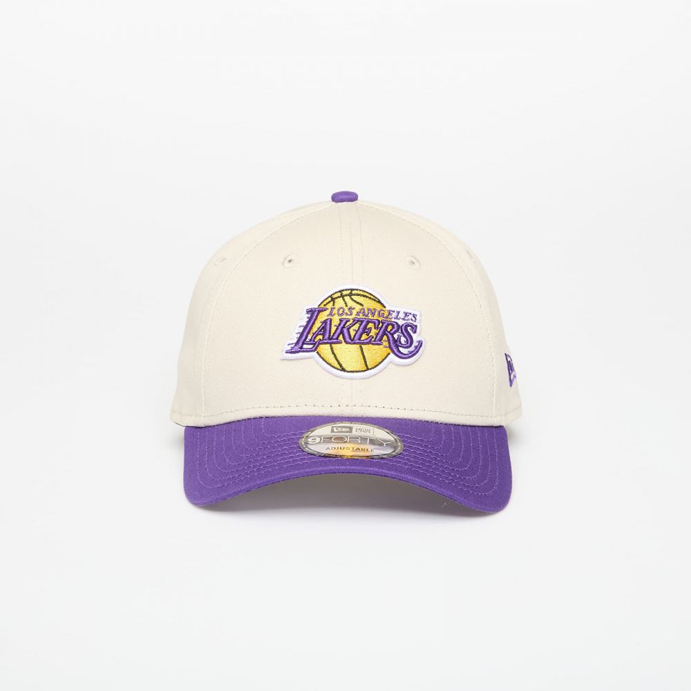 Šiltovka New Era Los Angeles Lakers 9FORTY NBA Colour Block Stone/ Official Team Color Universal