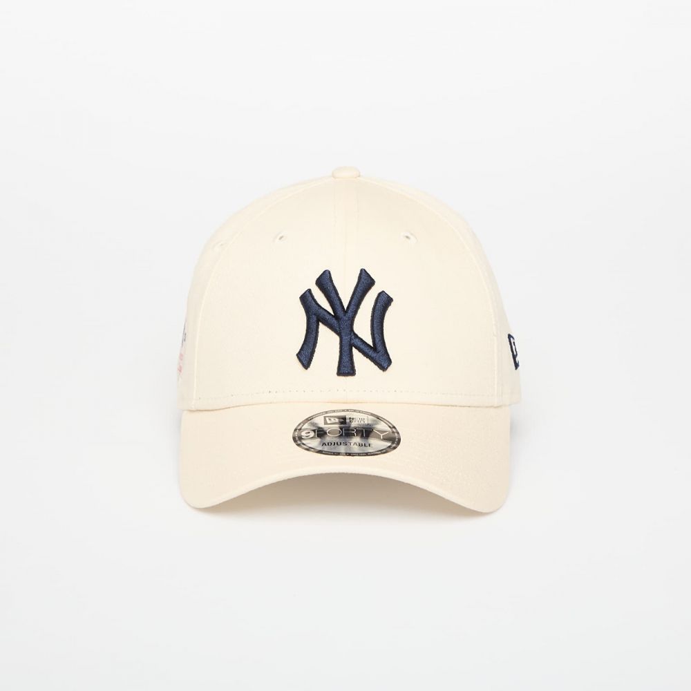 Šiltovka New Era New York Yankees 9FORTY Side Patch Light Cream Universal