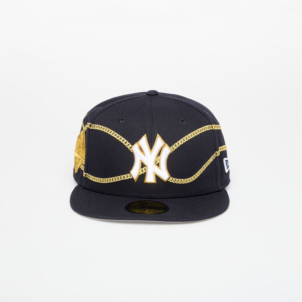 Šiltovka New Era New York Yankees 59FIFTY Chain Wrap Navy 6 7/8