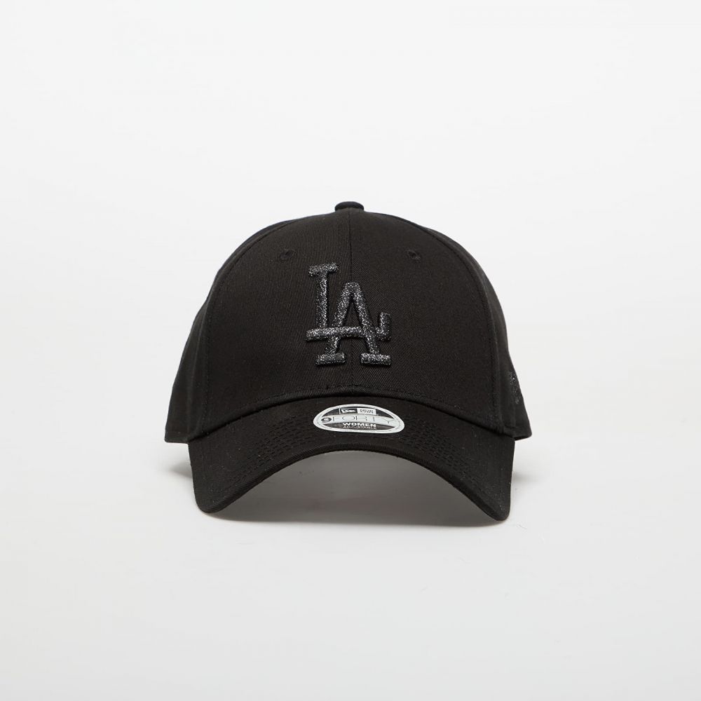 Šiltovka New Era 9FORTY W MLB Metallic Logo Los Angeles Dodgers Black Universal