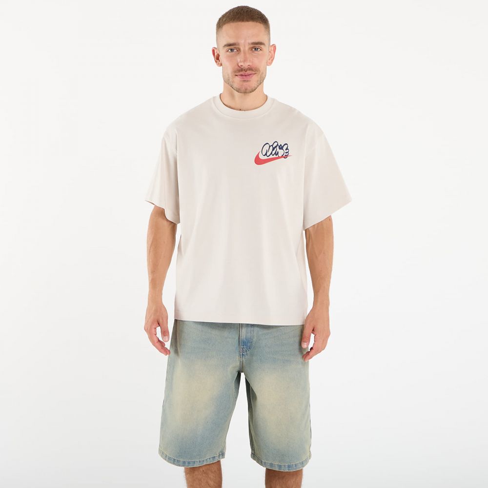 Tričko Nike Solo Swoosh Men's T-Shirt Lt Orewood Brn L