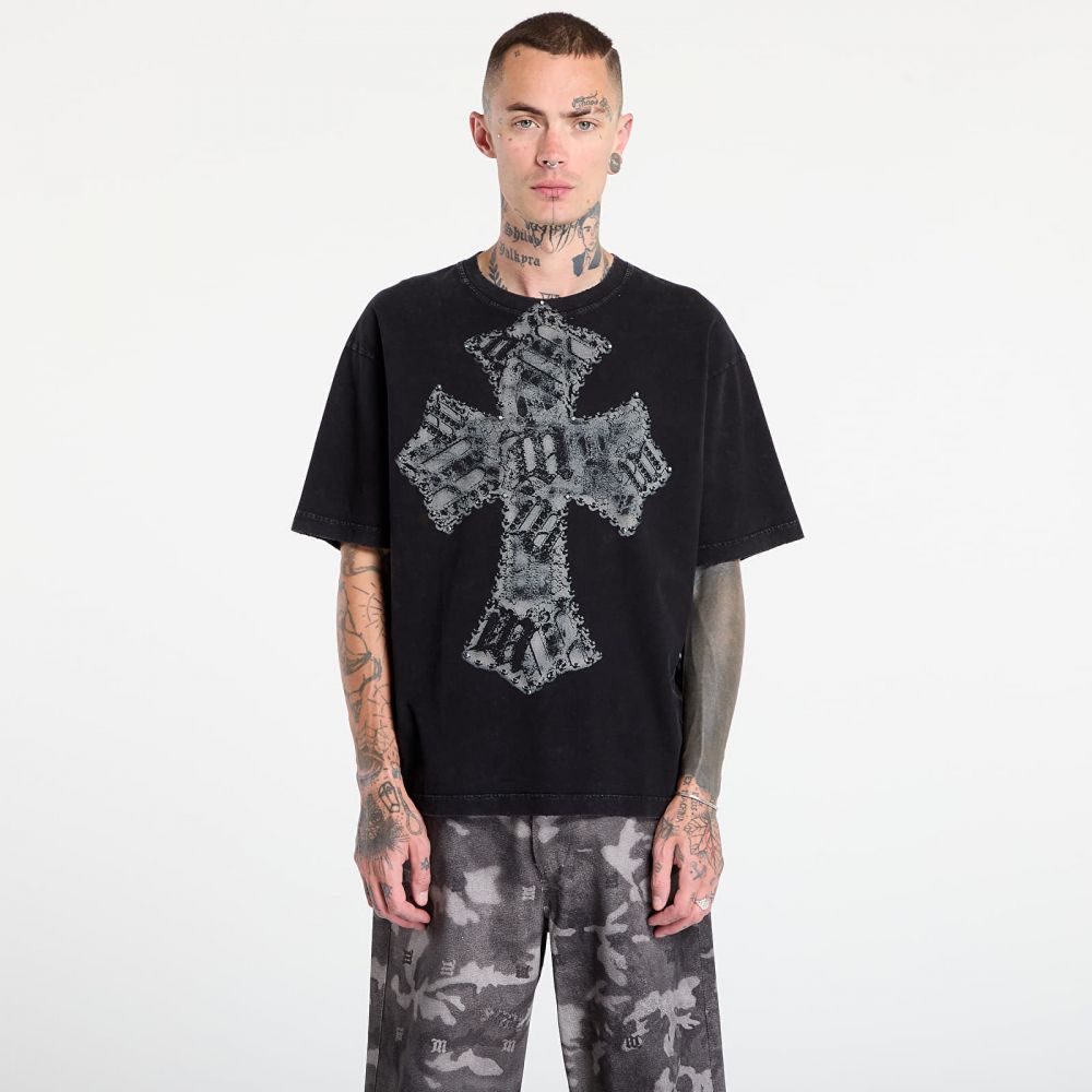 Tričko MISBHV Goth T-Shirt Washed Black L