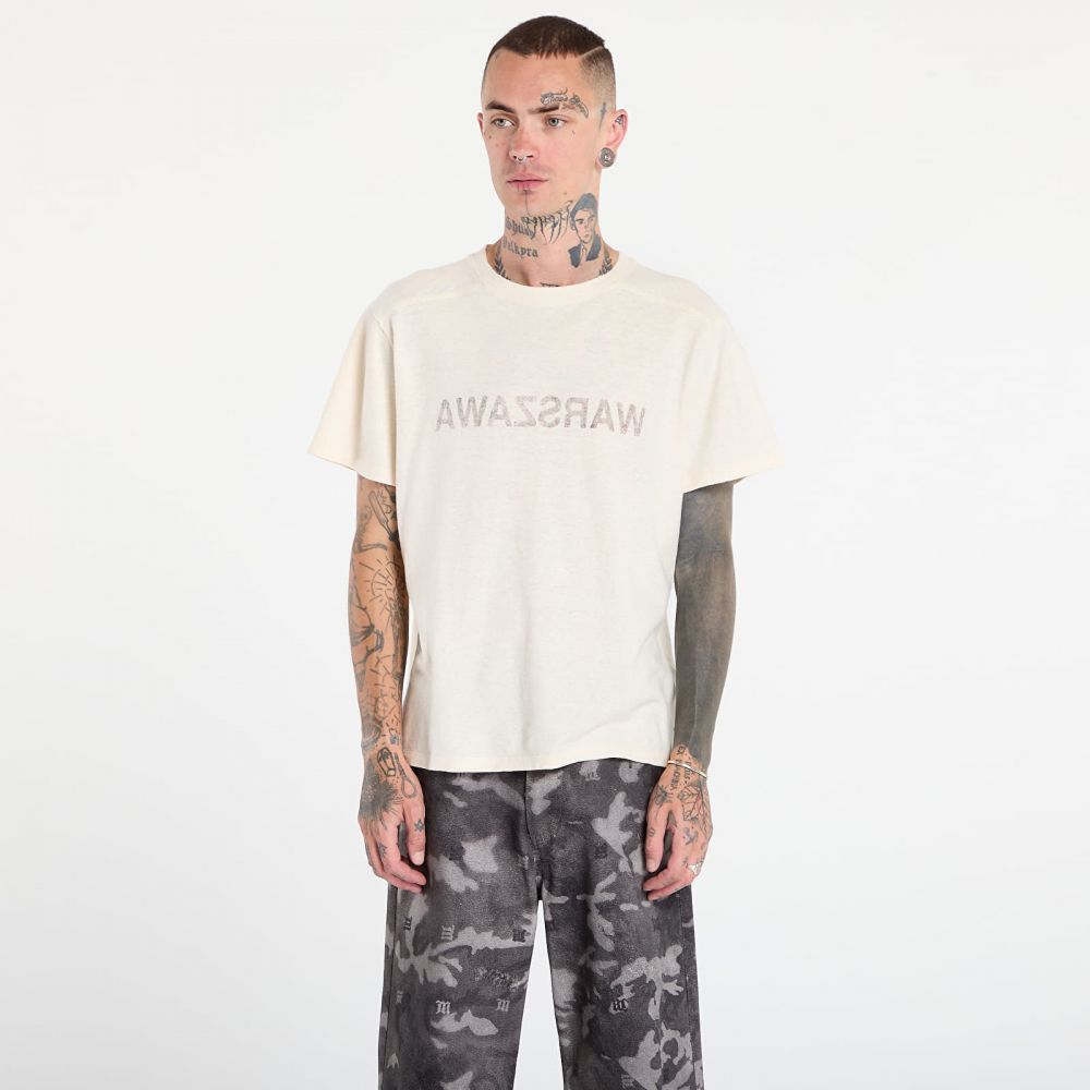 Tričko MISBHV Warszawa Cold Wave T-Shirt White L