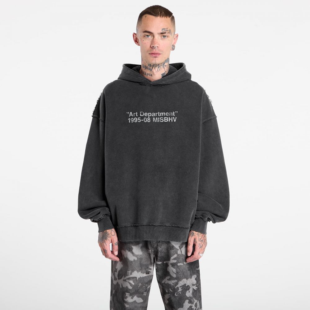 Mikina MISBHV Basic Hoodie Grey L