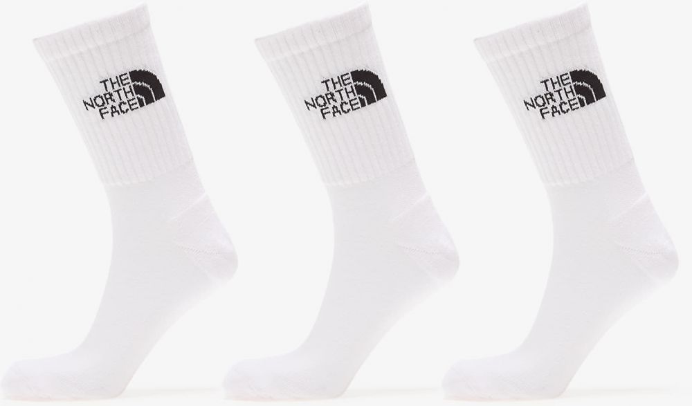 The North Face Everyday Standard Crew Sock 3-Pack TNF White L