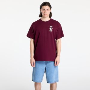 Tričko adidas Japan Florals T Maroon XXL
