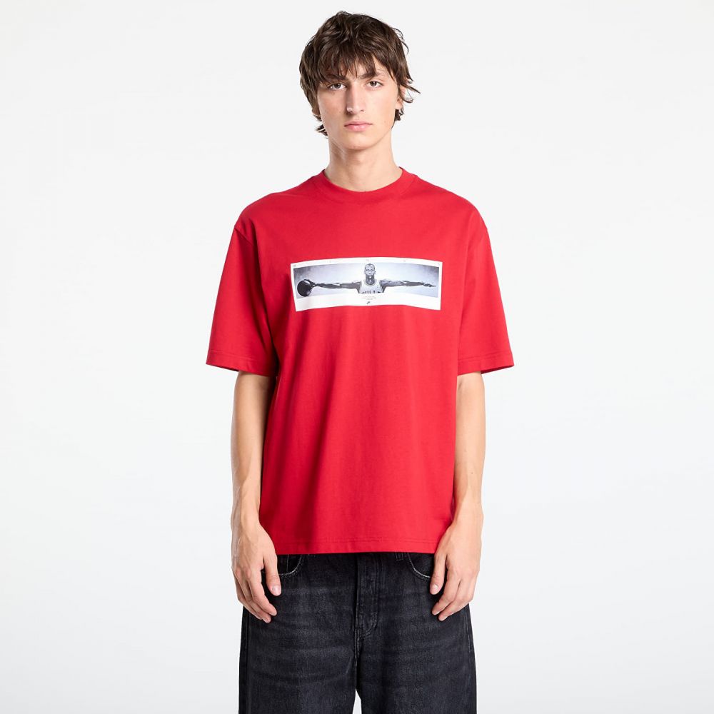 Tričko Jordan Men's Photo T-Shirt Gym Red/ Black L