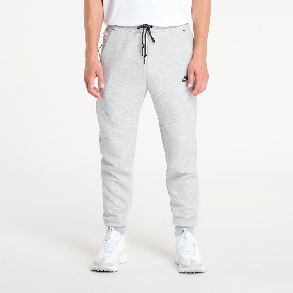 Kalhoty Nike Tech Men's Fleece Joggers Dk Grey Heather/ Black L