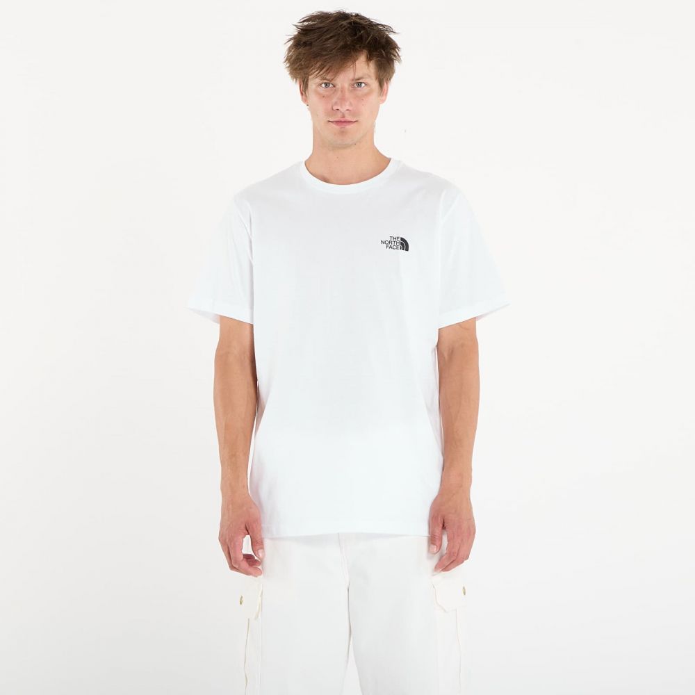 Tričko The North Face M Vertical Logo Ss Tee TNF White L