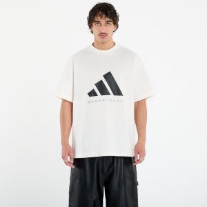 Tričko adidas Basketball T-Shirt Chalk White L