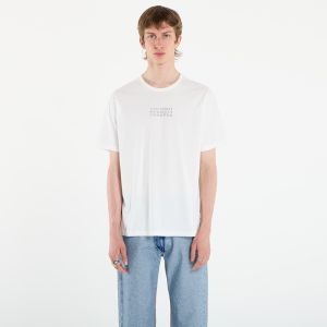 Tričko MM6 Broken Plate Print T-Shirt Off White L