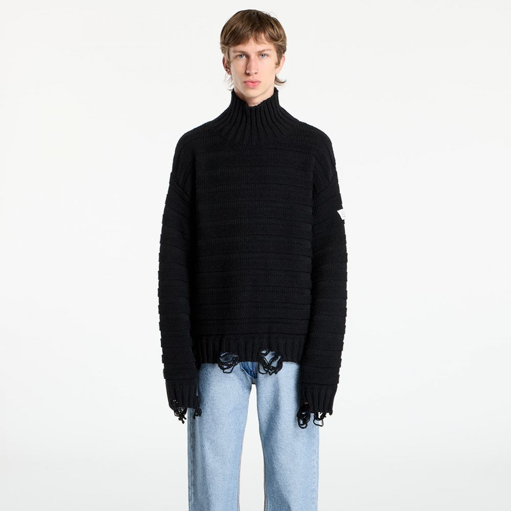 Svetr MM6 Wool Turtleneck Black L
