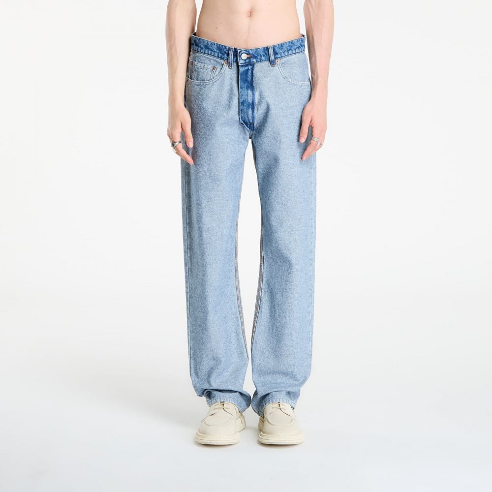 Kalhoty MM6 Men's Rtw Avp Pants 5 Pockets Medium Blue 32