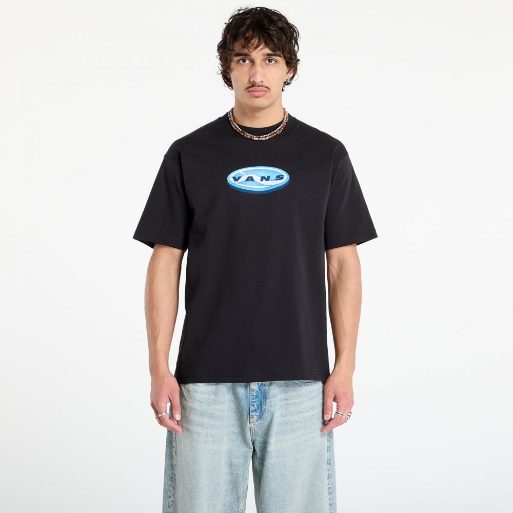 Tričko Vans 3D Retroval SS Tee Black L