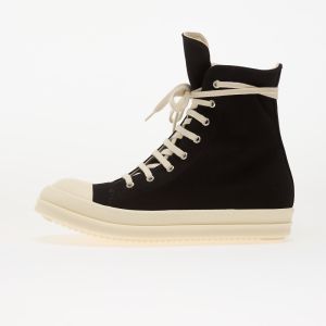 Tenisky Rick Owens Denim Shoes - Sneaks Black/ Milk/ Milk EUR 40