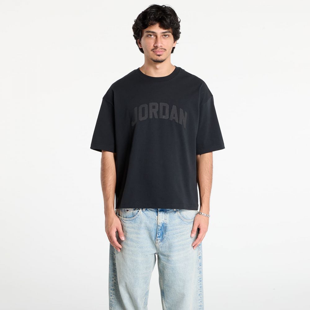 Tričko Jordan Flight Essentials Men's T-Shirt Black/ Black L