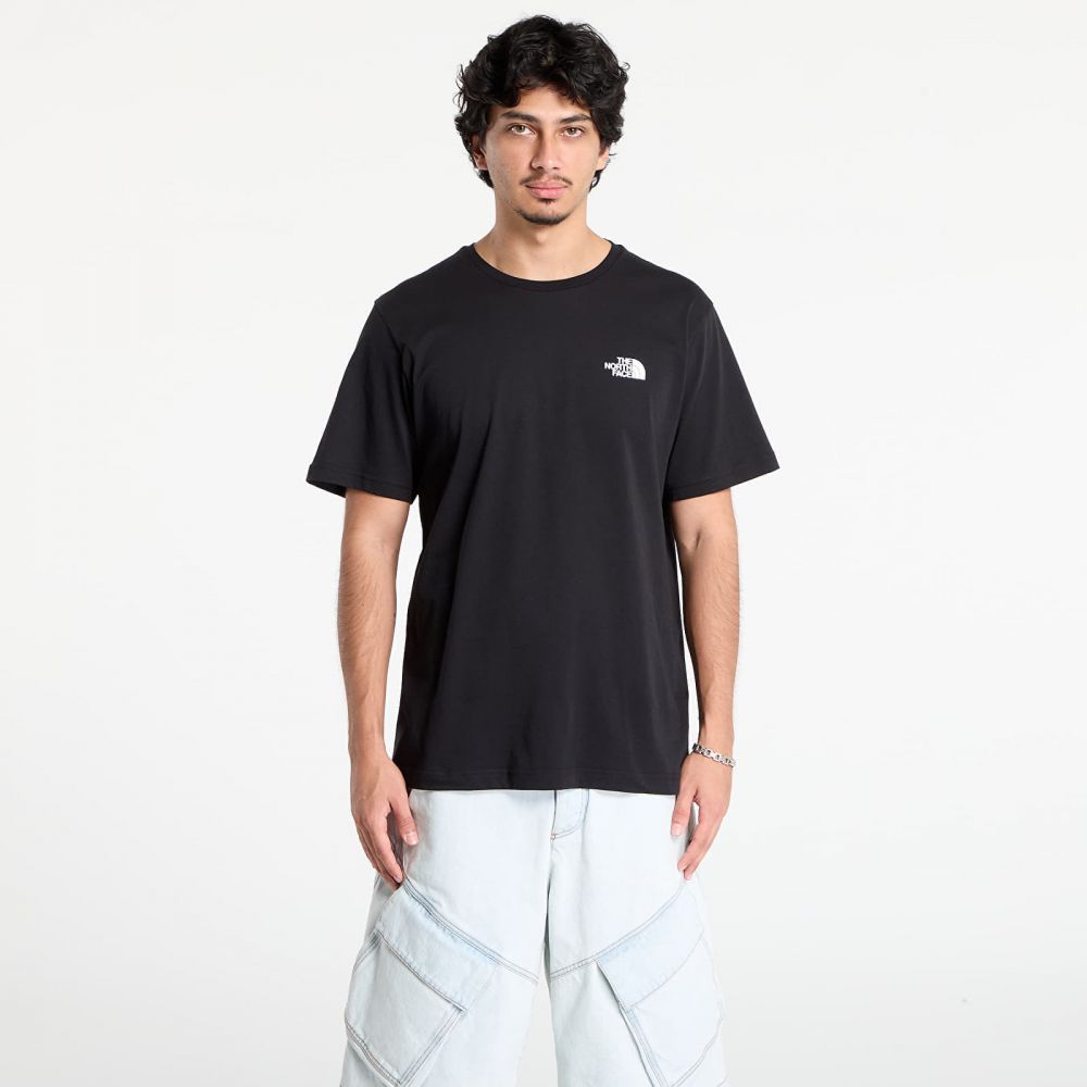 Tričko The North Face M Vertical Logo Ss Tee TNF Black L