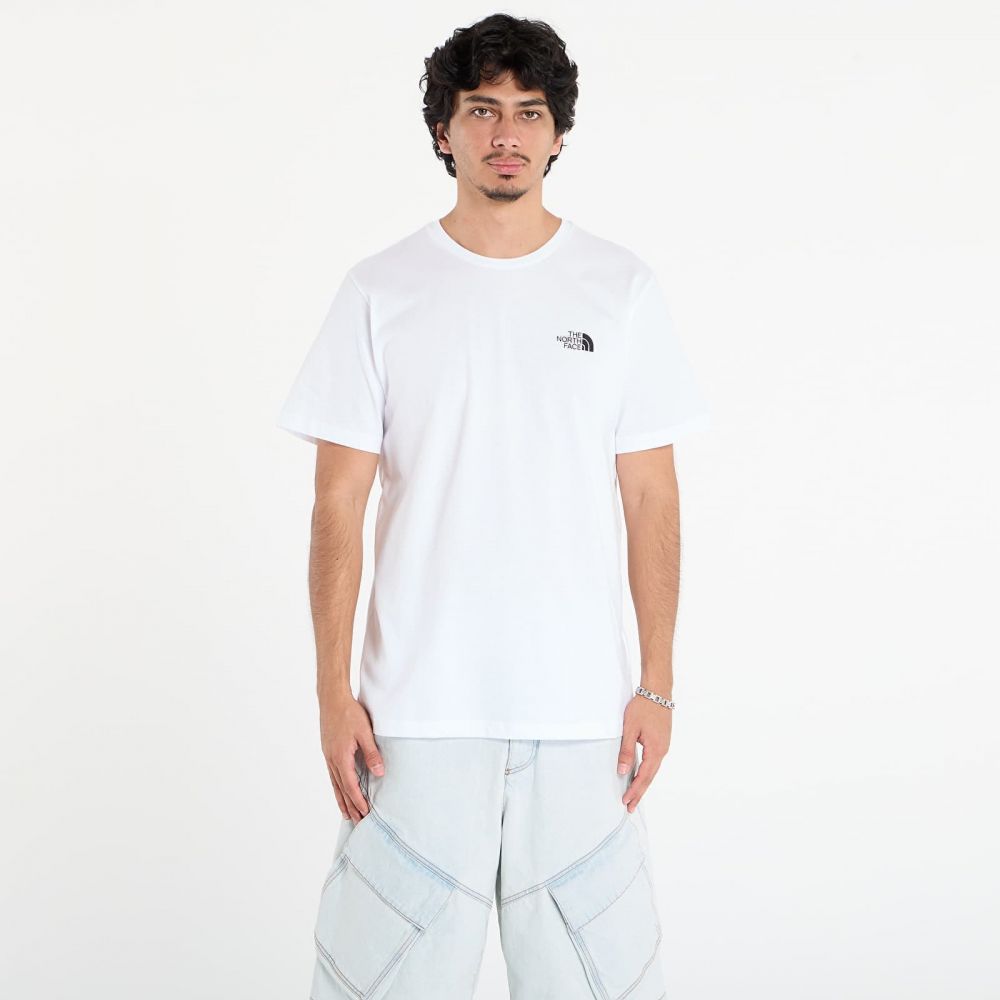 Tričko The North Face M Mountain Sketch Ss Tee TNF White L
