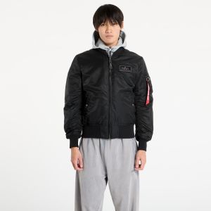 Bunda Alpha Industries MA-1 D-Tec Hood Bomber Jacket Black L