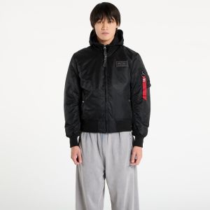 Bunda Alpha Industries MA-1 D-Tec Hood Bomber Jacket Black/ Black L