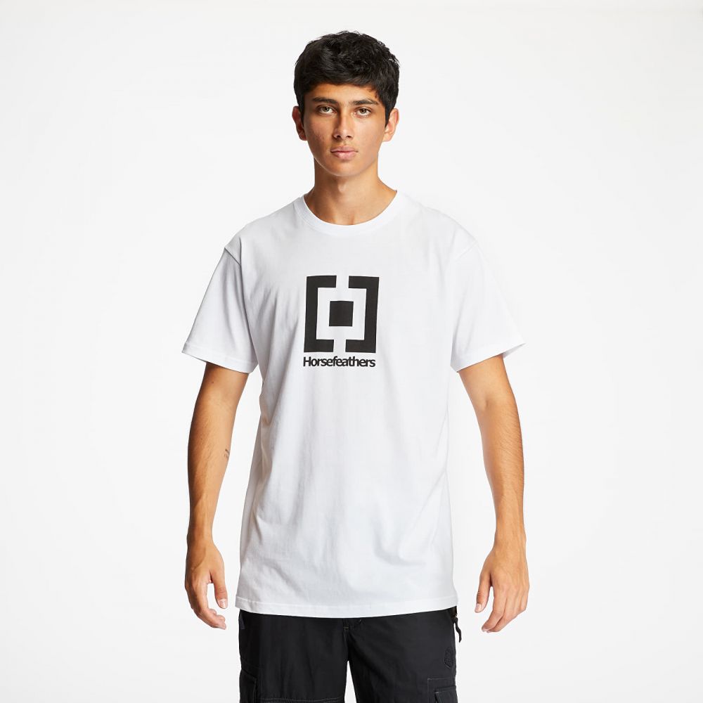 Tričko Horsefeathers Base T-Shirt White L
