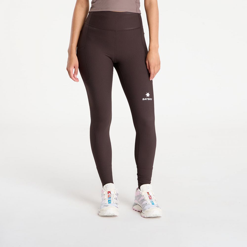 Legíny SAYSKY W Combat+ Rib Long Tights Coffee M