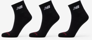 New Balance Everyday Ankle Socks 3-Pack Black L