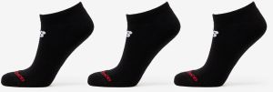 New Balance Everyday No Show Socks 3-Pack Black L