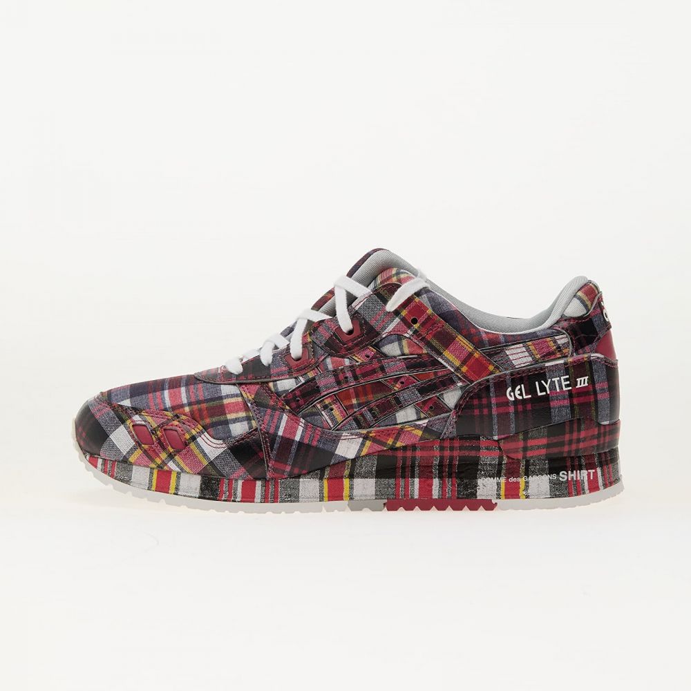 Tenisky Asics x Comme Des Garçons Shirt Gel-Lyte III 07 Remastered Red/ Multi EUR 44.5