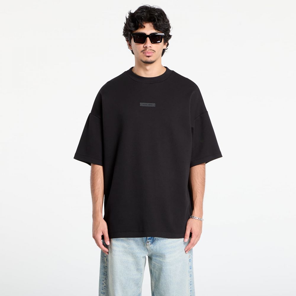 Tričko Fear of God Essentials Pique 90's Short Sleeve Tee Jet Black L