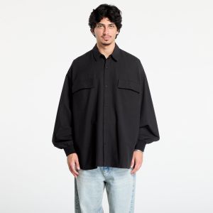 Košeľa Fear of God Essentials Oxford Shirt Jet Black L