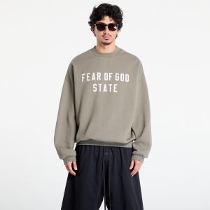 Mikina Fear of God Essentials 90's Crewneck Moss L