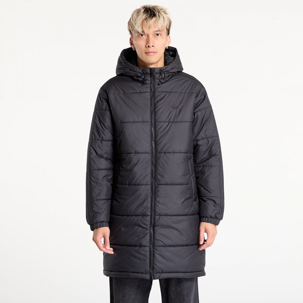 Bunda adidas Adicolor Long Jacket Black/ Black L