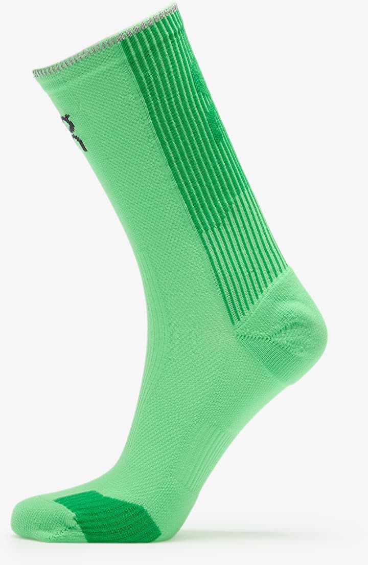 On Performance Run Sock High Honeydew/ Parsley M