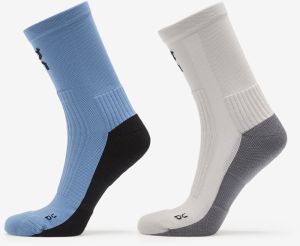 On Trail Sock High 2-Pack Glacier/ Dust L
