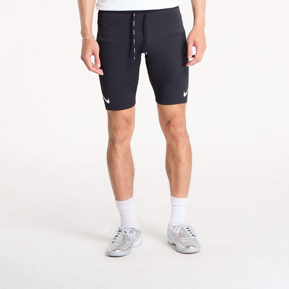 Nike AeroSwift Men's Dri-FIT ADV Running 1/2-Length Tights Black/ Summit White L