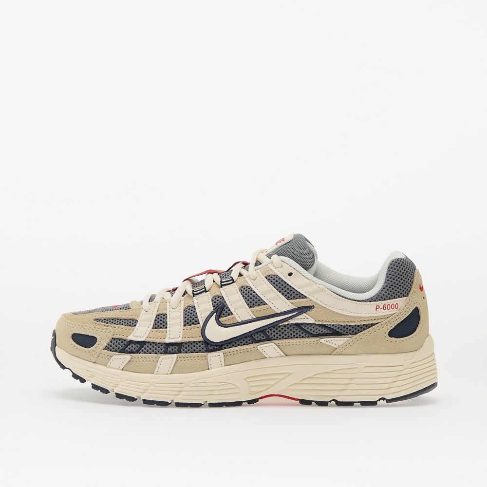 Tenisky Nike P-6000 Lt Khaki/ Pale Ivory-Thunder Blue-Cool Grey-Univ Red EUR 44