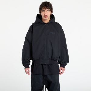 Bunda Fear of God Essentials Poly Cotton Twill Hoodie Jet Black L