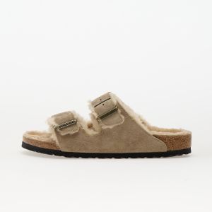 Tenisky Birkenstock Arizona Shearling Suede Leather/ Fur Taupe EUR 43