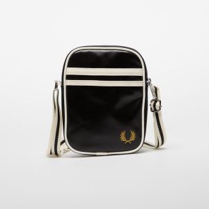 FRED PERRY Classic Small Side Bag Black/ Ecru Universal