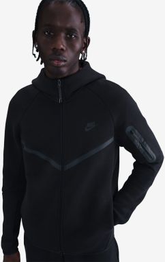 Mikina Nike Tech Men's Fleece Windrunner Full-Zip Jacket Black/ Black L