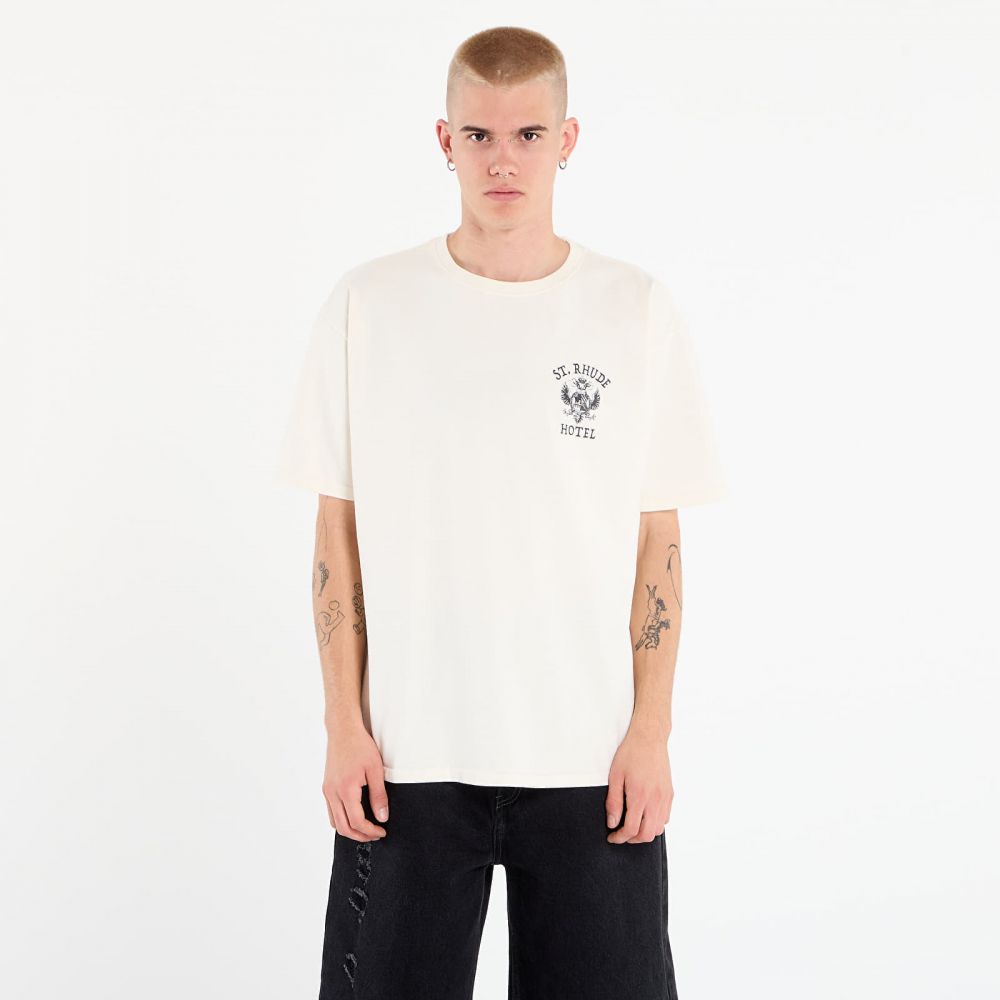 Tričko Rhude St. Rhude Seal Tee Vintage White M