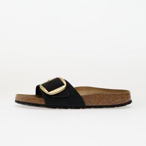 Tenisky Birkenstock Madrid Big Buckle Nubuk Leather Black EUR 41