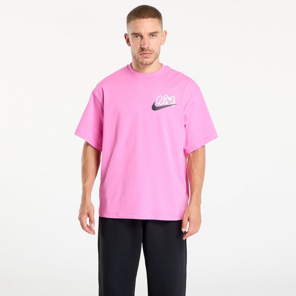 Tričko Nike Solo Swoosh Men's T-Shirt Playful Pink M
