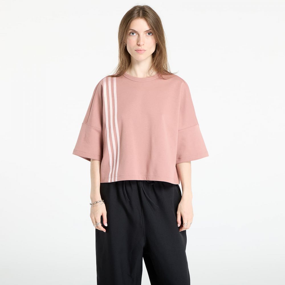 Tričko adidas Off Placed 3-Stripes T-Shirt Warm Clay L