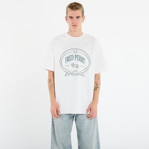 Tričko FRED PERRY Chosen By Champions T-Shirt Snow White L